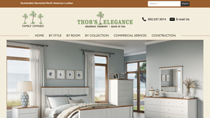 Solid Wood Furniture | Bedroom Furniture, Cherry Furniture | Thor's ... - solid wood cribs made in usa