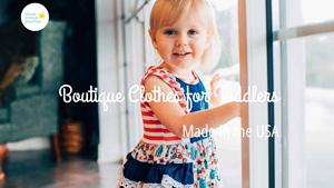 Boutique Clothes for Toddlers - Made in the USA - Three Yellow Starfish - childrens clothes made in usa