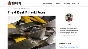 The 4 Best Pulaski Axes - Timber Gadgets - axe made in usa