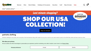 American Flag Clothing: Patriotic Clothing & Apparel - Tipsy Elves - usa flag apparel