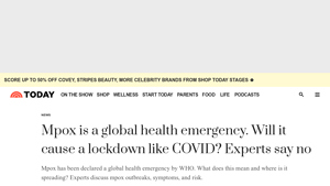 Will Mpox Outbreak Cause A COVID-Like Lockdown? Experts Explain - TODAY - monkeypox cases 2024 usa