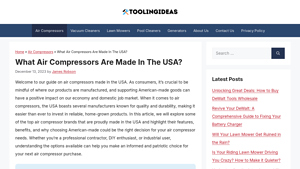 What Air Compressors Are Made In The USA? - ToolingIdeas - air compressor made in usa