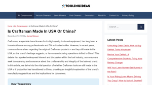 Is Craftsman Made In USA Or China? - ToolingIdeas - craftsman tools made in usa