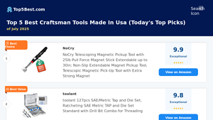 Top 5 Best Craftsman Tools Made In Usa of 2025 - craftsman tools made in usa