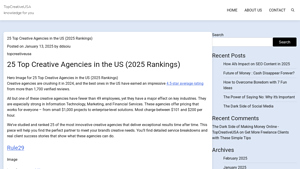 25 Top Creative Agencies in the US (2025 Rankings) - best advertising agencies in usa