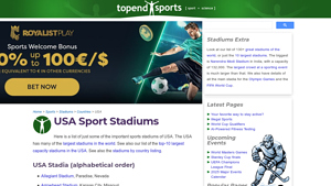 Top End Sports - USA Sport Stadiums