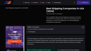 Best Shipping Companies in USA (2024) - shipping companies in usa