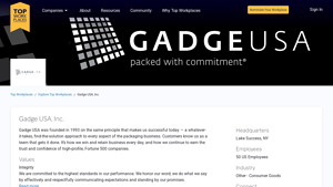 Working at Gadge USA, Inc. | Top Workplaces - gadge usa inc