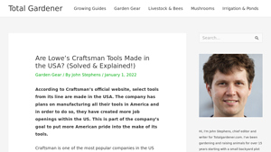 Are Lowe's Craftsman Tools Made in the USA? (Solved & Explained!) - craftsman made in usa