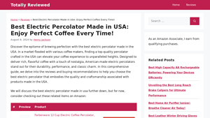 Best Electric Percolator Made in USA: Enjoy Perfect Coffee Every Time ... - coffee percolator made in usa
