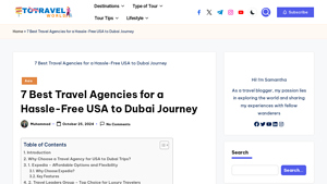 7 Best Travel Agencies for a Hassle-Free USA to Dubai Journey - best travel agency to work with for usa to dubai