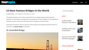 15 Most Famous Bridges in the World - Touropia - famous bridges in usa