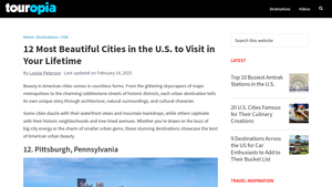 12 Most Beautiful Cities in the U.S. to Visit in Your Lifetime - the beautiful city in usa