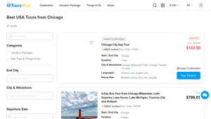 15 Best USA Tours from Chicago - usa tour packages from chicago