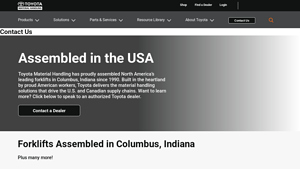 Forklifts Made in the USA | Toyota Forklifts - toyota made in usa