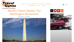 World's Tallest Obelisk: The Washington Monument - Travel Gumbo - tallest monument in usa