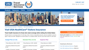 Visit USA-HealthCare® - Insurance for visitors to the United States - insurance for parents visiting usa