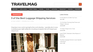 3 of the Best Luggage Shipping Services - Travel Magazine - ship luggage within usa