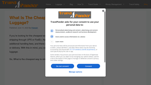 What Is The Cheapest Way To Ship Luggage? [Updated On 2025] - TravelPander - cheapest way to ship luggage domestically in usa