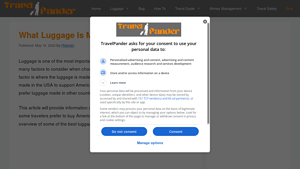 What Luggage Is Made In Usa? [Updated On 2025] - TravelPander - suitcase made in usa