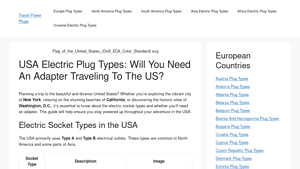 USA Electric Plug Types: Will You Need An Adapter Traveling To The US? - electric plug adaptors for usa