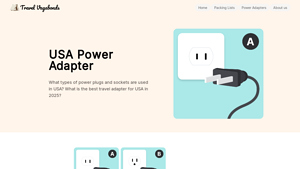 USA Plugs & Sockets: Do I Need a Power Adapter? [2025] - electric plug adaptors for usa