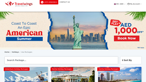 USA Holiday Packages, Book Exciting USA Tour Packages at ... - TravelWings - usa holiday packages
