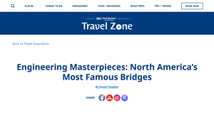 Engineering Masterpieces: North America's Most Famous Bridges - famous bridges in usa