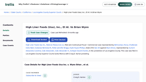 High Liner Foods (Usa), Inc., Et Al. Vs Brian Wynn - Trellis.Law - high liner foods usa inc