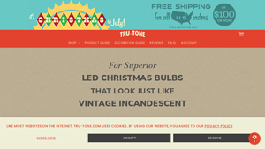 Tru-Tone™ - Vintage-Style LED Christmas Lights