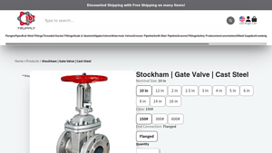Stockham | Gate Valve | Cast Steel - Trupply - stockham usa