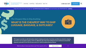The Cheapest Way to Ship Luggage, Baggage, & Suitcases - TSI - cheapest way to ship luggage domestically in usa