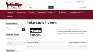 Parker Legris Distributor - Pneumatic fittings and valves - TSI Solutions - parker distributors in usa