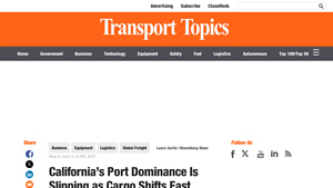 California's Port Dominance Is Slipping as Cargo Shifts East - TT - ports in california usa