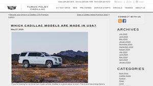 Which Cadillac Models Are Made in USA? - is cadillac made in the usa