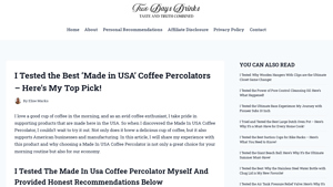 I Tested the Best 'Made in USA' Coffee Percolators - Here's My Top Pick! - pots made in the usa