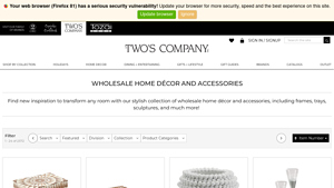 Two's Company - Wholesale Home Décor & Accessories