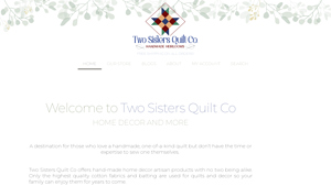 Two Sisters Quilt Company | Home Decor & More - quilts made in usa