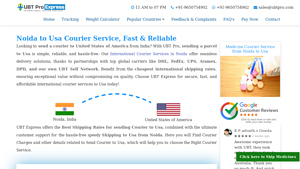 Book Noida to Usa Courier - 70% OFF - UBT Pro - courier service from india to usa