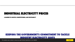 Industrial Electricity Prices - Barrier to growth and competitiveness - industrial energy power cost usa vs europe