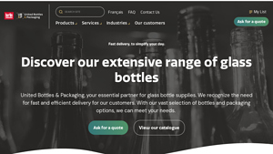 United Bottles & Packaging: leading glass bottle provider - glass bottle manufacturers usa
