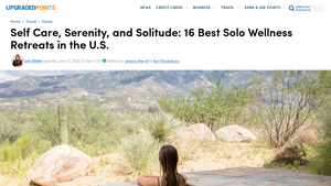 The 16 Best Solo Wellness Retreats in the U.S. [2025] - best solo vacations for guys usa