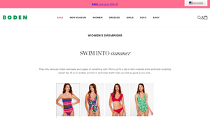 Women's Swimsuits & Swimwear | Boden USA - bathing suits made in usa