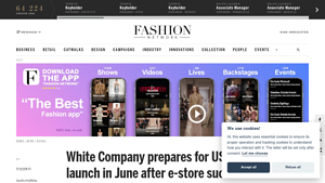 White Company prepares for US store launch in June after e-store ... - the white company usa