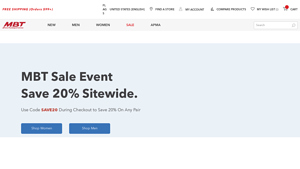 MBT USA Official Store | Official® Site for MBT Shoes in the US and ... - made in the usa athletic shoes