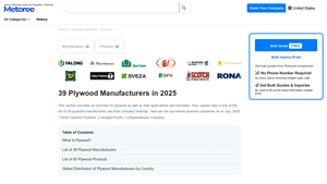 Plywood Manufacturers - Key Players in 2025