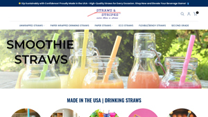 US-STRAWS | Durable & Custom Straws - Made in the USA - stainless steel drinking straws made in usa