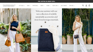 Uashmama USA Official Site - Washable Paper - canvas bags made in usa