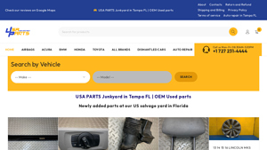 Used spare car parts in the USA - used car parts usa