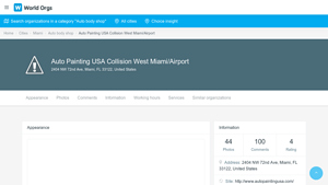 Auto Painting USA Collision West Miami/Airport - auto painting usa